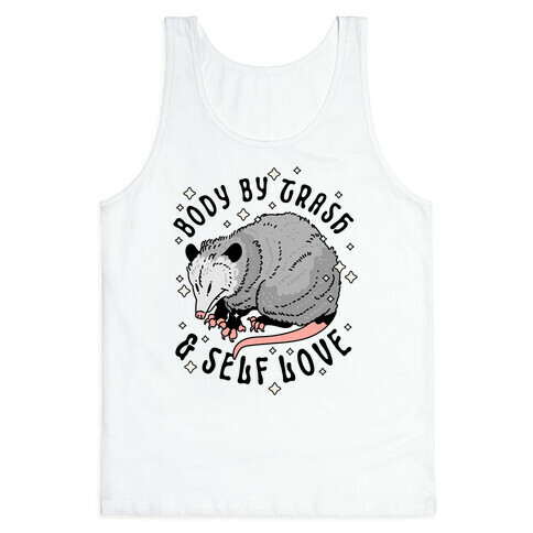 Body By Trash And Self Love Possum Tank Top