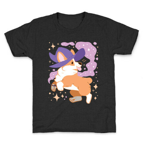 Witch Corgi Kids T-Shirt