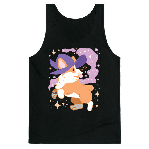 Witch Corgi Tank Top