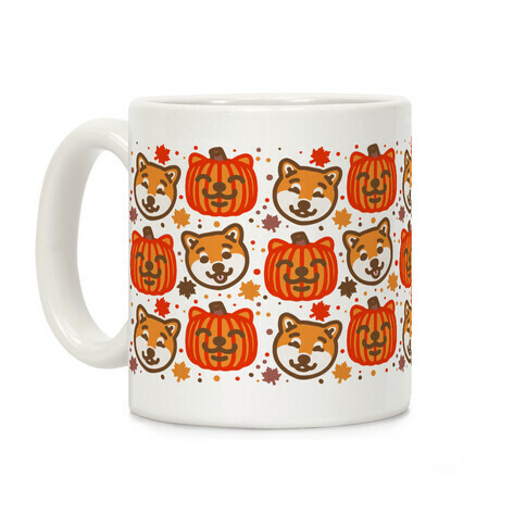 Shiba Inu Pumpkins Coffee Mug