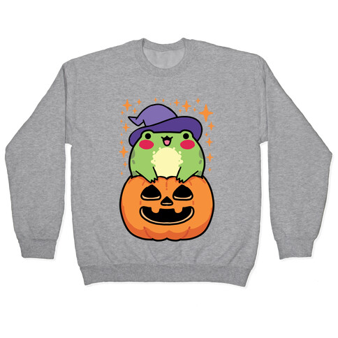 Cute Halloween Frog Pullover