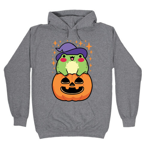 Cute Halloween Frog Hooded Sweatshirt