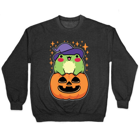 Cute Halloween Frog Pullover