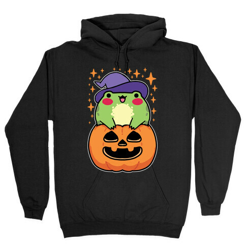 Cute Halloween Frog Hooded Sweatshirt