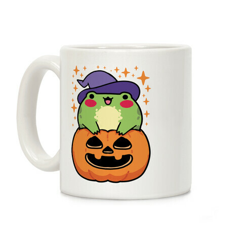 Cute Halloween Frog Coffee Mug