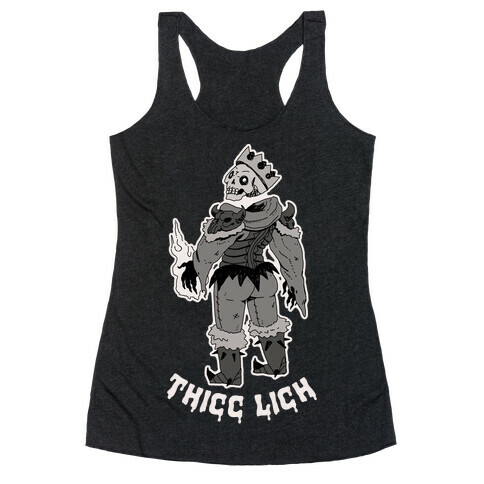 Thicc Lich  Racerback Tank Top