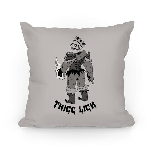 Thicc Lich  Pillow