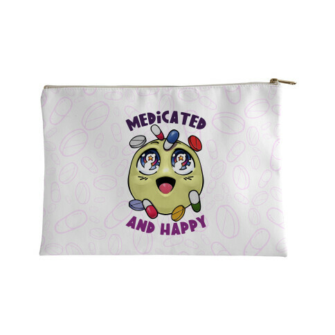 Medicated And Happy Accessory Bag