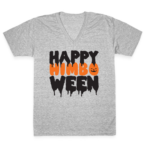 Happy Himboween V-Neck Tee Shirt