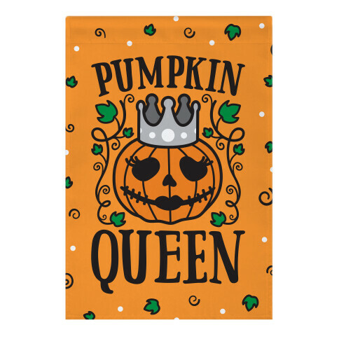 Pumpkin Queen Garden Flag