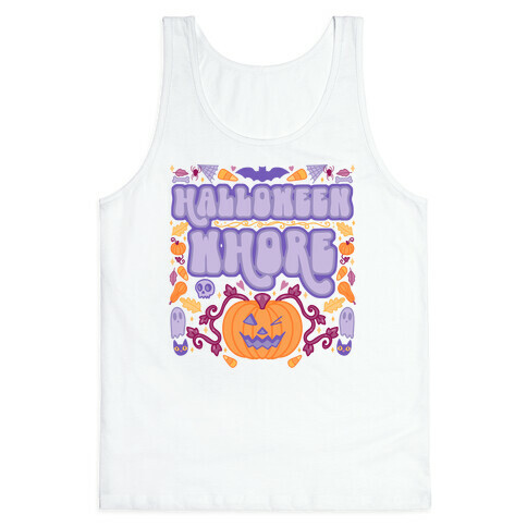 Halloween Whore Tank Top