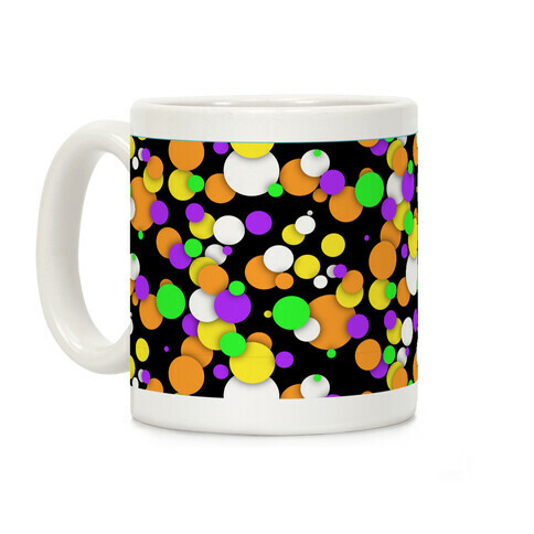 Halloween Confetti Pattern Coffee Mug