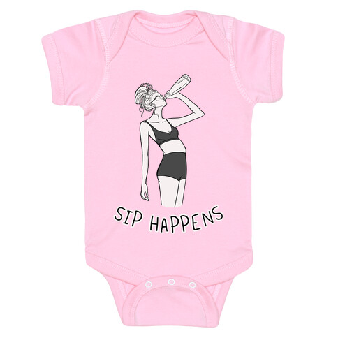 Sip Happens Baby One-Piece