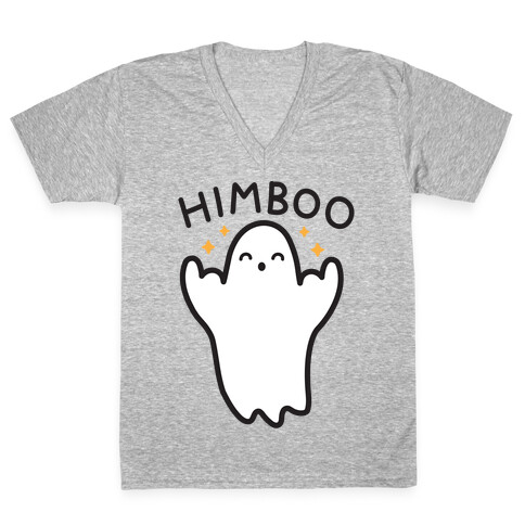 Himboo Ghost Himbo V-Neck Tee Shirt