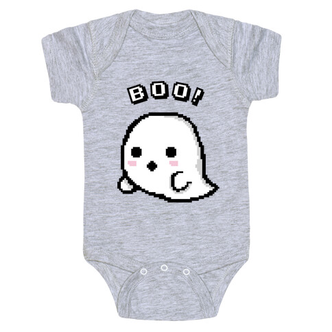 Pixel Ghost Baby One-Piece
