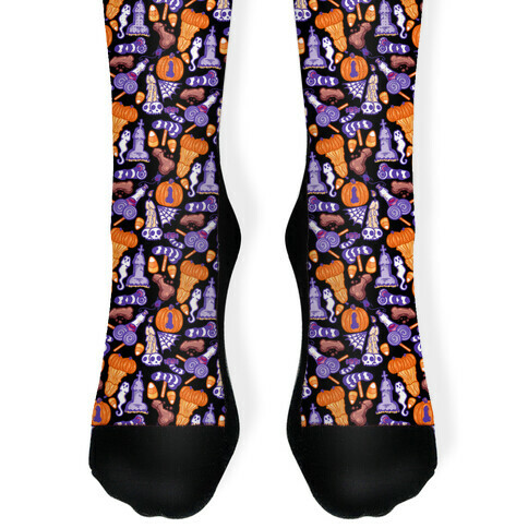 Halloweenies Pattern Sock