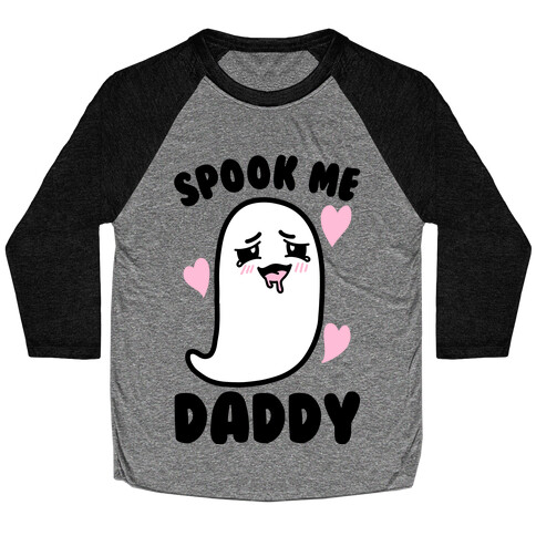 Spook Me Daddy Baseball Tee