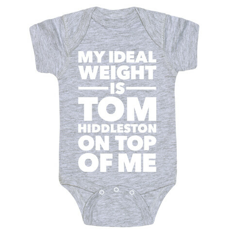 Ideal Weight (Tom Hiddleston) Baby One-Piece