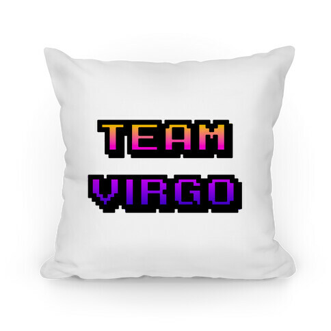 Pixel Team Virgo Pillow