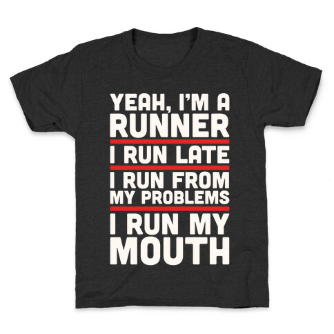 Yeah I'm A Runner Kids T-Shirt