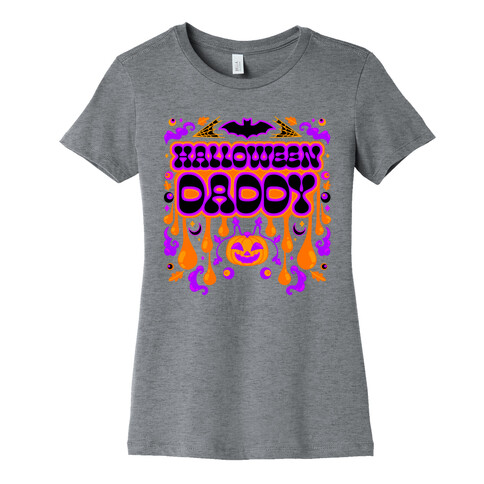 Retro Halloween Daddy Womens T-Shirt