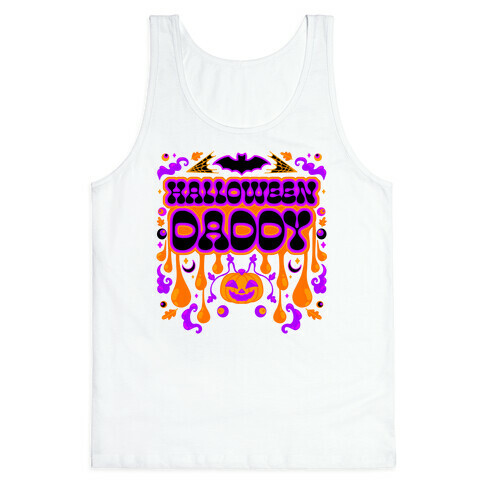 Retro Halloween Daddy Tank Top