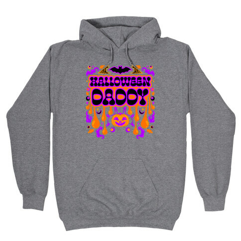 Retro Halloween Daddy Hooded Sweatshirt