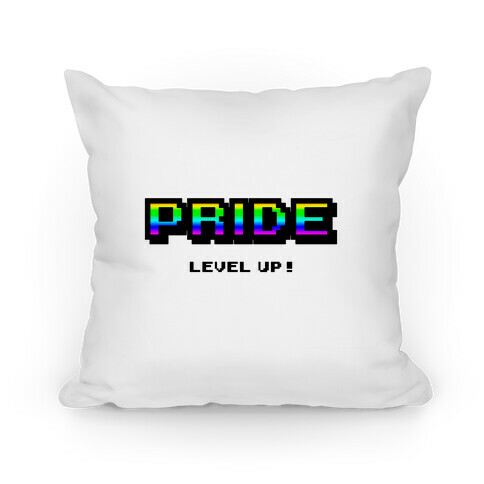 Pride Level Up! Pillow