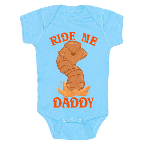 Ride Me Daddy Sandworm Baby One-Piece