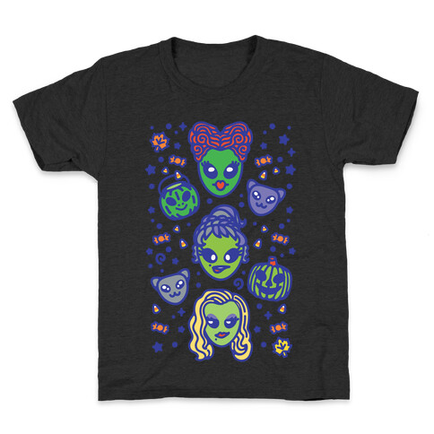 Witch Alien Sisters Parody Kids T-Shirt