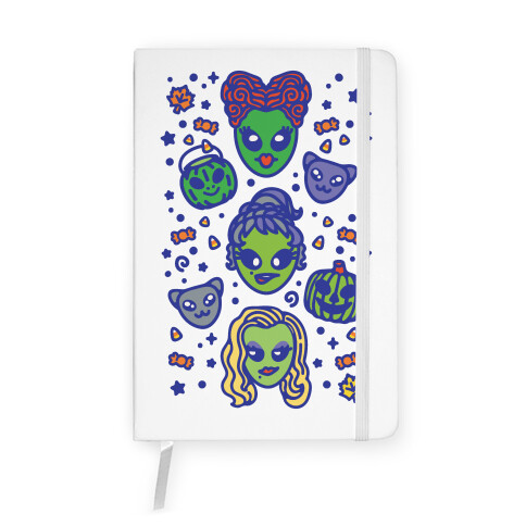 Witch Alien Sisters Parody Notebook