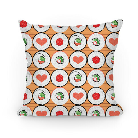 Maki Roll Pattern Pillow