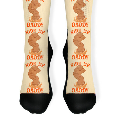 Ride Me Daddy Sandworm Sock