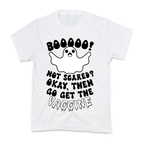 Go Get the Vaccine Ghost Kids T-Shirt