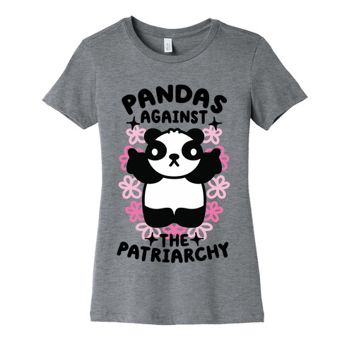 Pandas Against the Patriarchy Womens T-Shirt