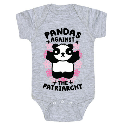 Pandas Against the Patriarchy Baby One-Piece