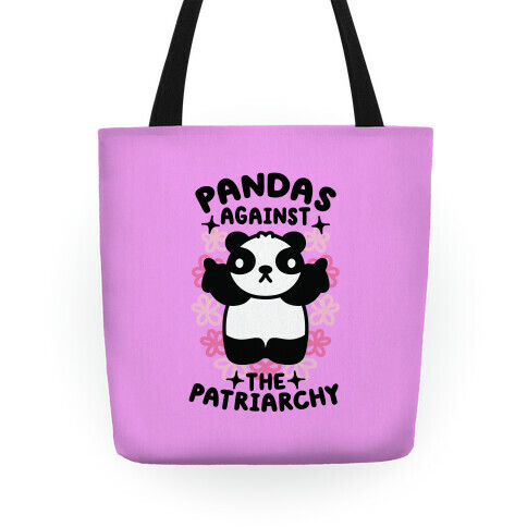 Pandas Against the Patriarchy Tote