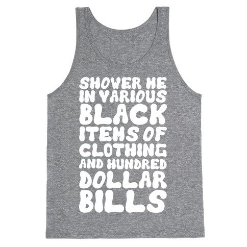 Various Black Items Of Clothing Tank Top