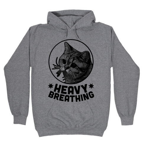 Starecat (Heavy Breathing) Hooded Sweatshirt