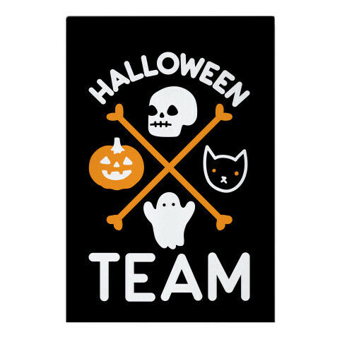 Halloween Team Garden Flag