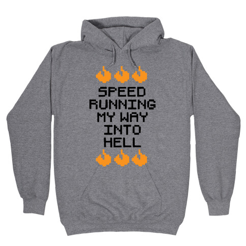  I Paused My Speedrun To Be Here - Funny Speedrunning Gamer  Pullover Hoodie : Clothing, Shoes & Jewelry