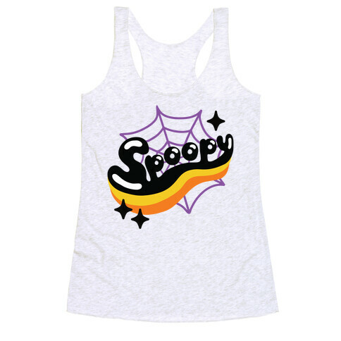 Spoopy Racerback Tank Top