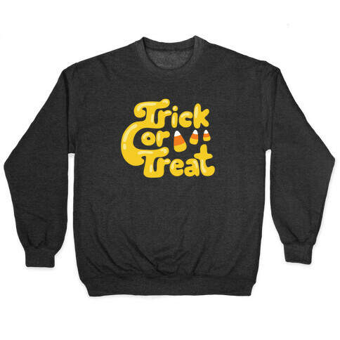 Retro Trick or Treat Pullover