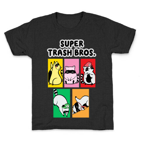 Super Trash Bros. Kids T-Shirt