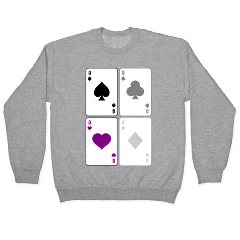 Asexual Aces Pattern Pullover