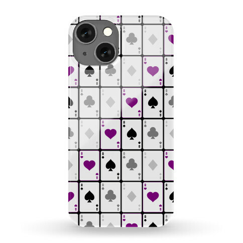 Asexual Aces Pattern Phone Case