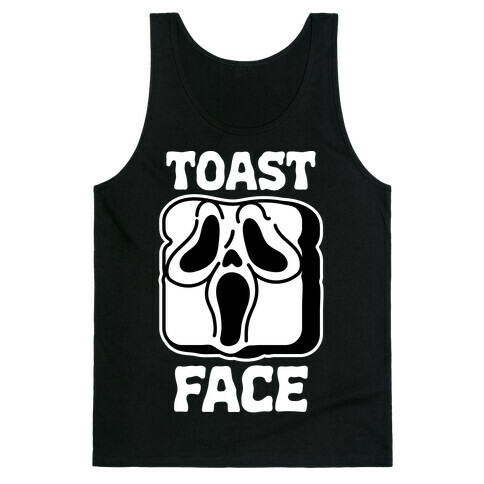Toast Face  Tank Top