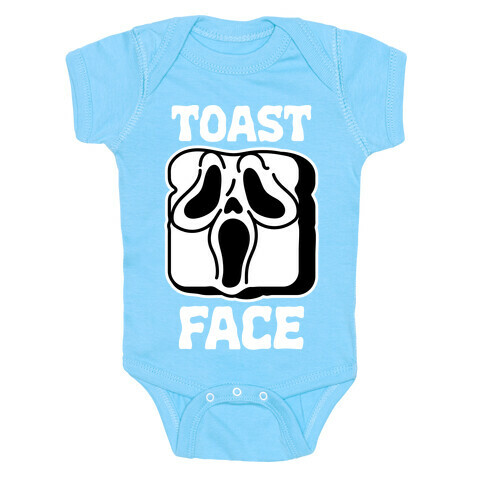 Toast Face  Baby One-Piece