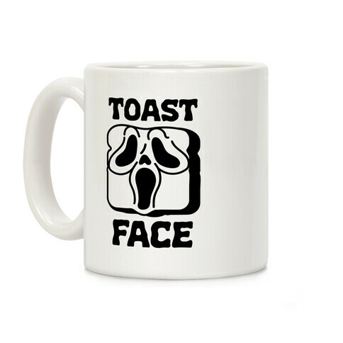 Toast Face  Coffee Mug