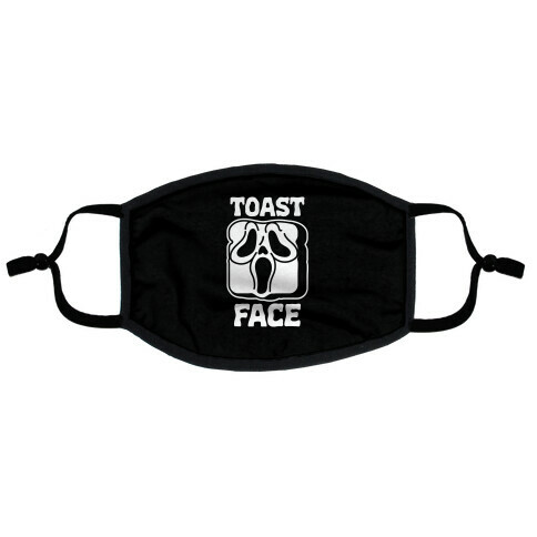 Toast Face  Flat Face Mask